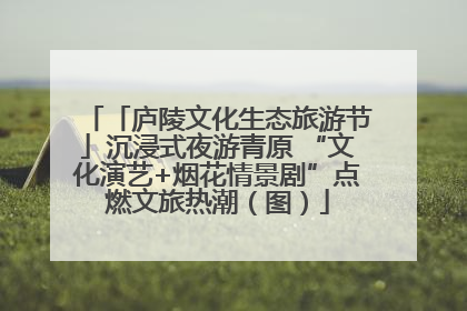 「庐陵文化生态旅游节」沉浸式夜游青原 “文化演艺+烟花情景剧”点燃文旅热潮（图）