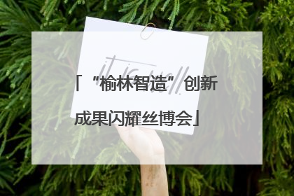 “榆林智造”创新成果闪耀丝博会