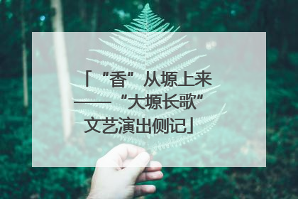 “香”从塬上来——“大塬长歌”文艺演出侧记