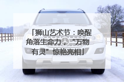 狮山艺术节：唤醒角落生命力，“万物有灵”惊艳亮相