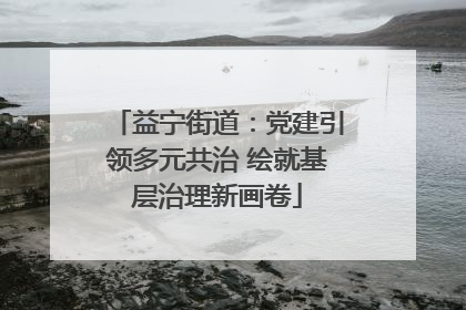益宁街道：党建引领多元共治 绘就基层治理新画卷