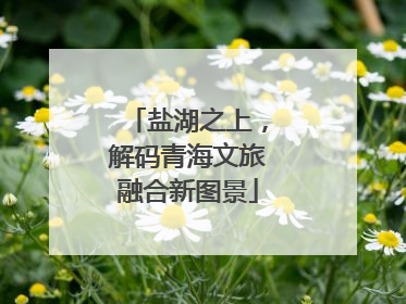 盐湖之上，解码青海文旅融合新图景