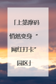 上第摩码悄然变身“网红打卡”园区