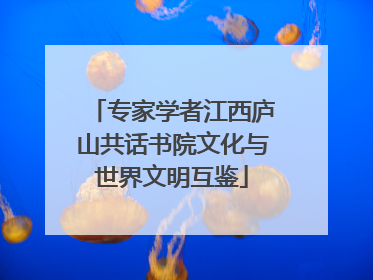 专家学者江西庐山共话书院文化与世界文明互鉴