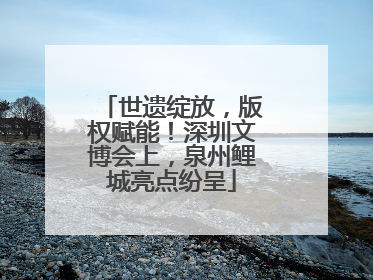 世遗绽放，版权赋能！深圳文博会上，泉州鲤城亮点纷呈