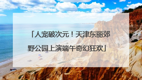 人宠破次元！天津东丽郊野公园上演端午奇幻狂欢