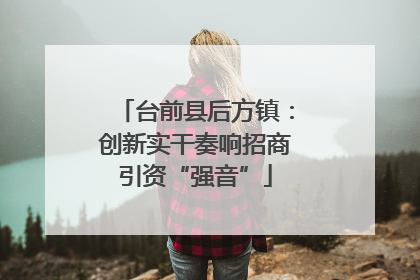 台前县后方镇：创新实干奏响招商引资“强音”