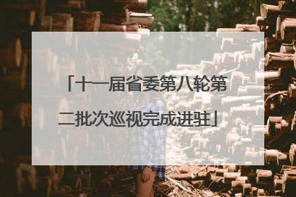 十一届省委第八轮第二批次巡视完成进驻