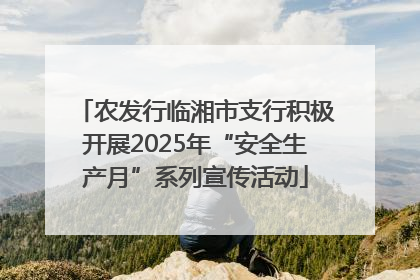 农发行临湘市支行积极开展2025年“安全生产月”系列宣传活动