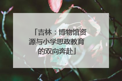 吉林：博物馆资源与小学思政教育的双向奔赴