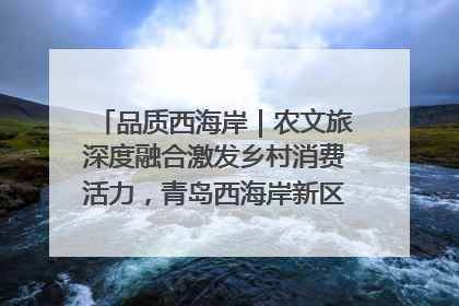 品质西海岸｜农文旅深度融合激发乡村消费活力，青岛西海岸新区的乡村振兴实践