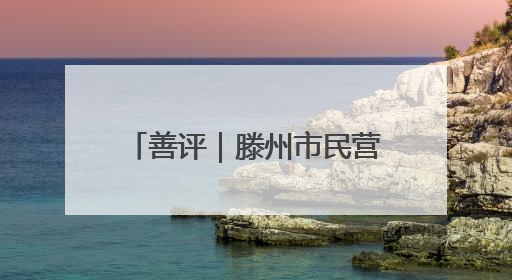 善评｜滕州市民营经济在创新沃土上绽放高质量发展之花