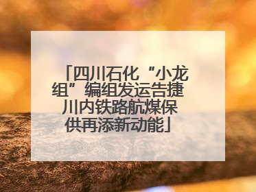 四川石化“小龙组”编组发运告捷 川内铁路航煤保供再添新动能