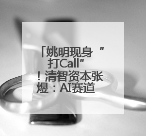 姚明现身“打Call”！清智资本张煜：AI赛道或将迎来三个爆发应用点