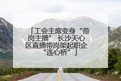 工会主席变身“带岗主播” 长沙天心区直播带岗架起职企“连心桥”