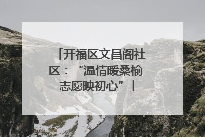 开福区文昌阁社区：“温情暖桑榆 志愿映初心”
