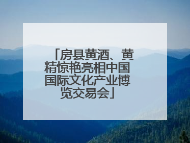 房县黄酒、黄精惊艳亮相中国国际文化产业博览交易会