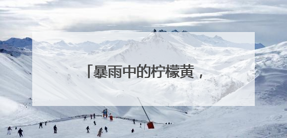 暴雨中的柠檬黄，湖北应城交警全力疏堵保畅护平安