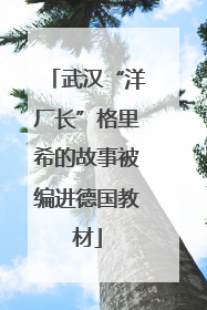 武汉“洋厂长”格里希的故事被编进德国教材