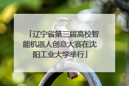 辽宁省第三届高校智能机器人创意大赛在沈阳工业大学举行