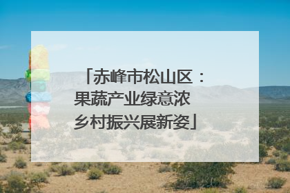 赤峰市松山区：果蔬产业绿意浓 乡村振兴展新姿