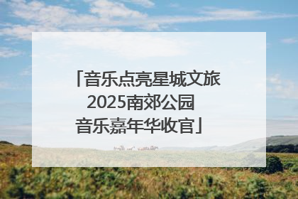 音乐点亮星城文旅 2025南郊公园音乐嘉年华收官