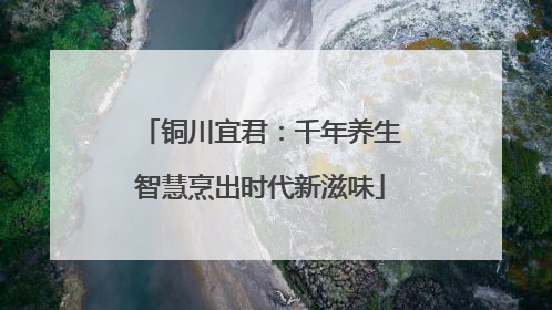 铜川宜君：千年养生智慧烹出时代新滋味