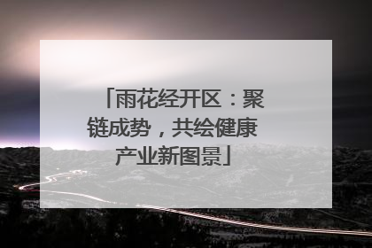 雨花经开区：聚链成势，共绘健康产业新图景