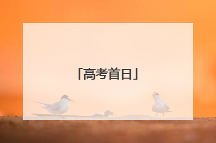 高考首日