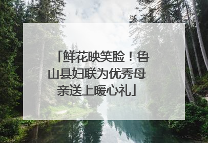 鲜花映笑脸！鲁山县妇联为优秀母亲送上暖心礼