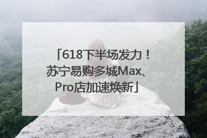 618下半场发力！苏宁易购多城Max、Pro店加速焕新