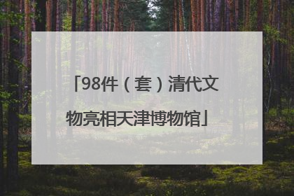 98件（套）清代文物亮相天津博物馆