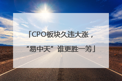 CPO板块久违大涨，“易中天”谁更胜一筹